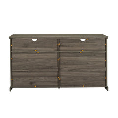 Slate Gray TV Stand for TVs up to 65" Two Open Shelves Are Ideal for Game Consoles and DVD Players