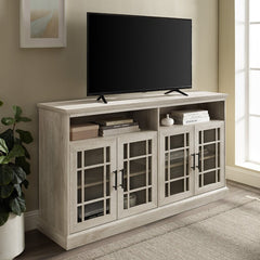 White Oak Sunray TV Stand for TVs up to 65" Indoor Furniture