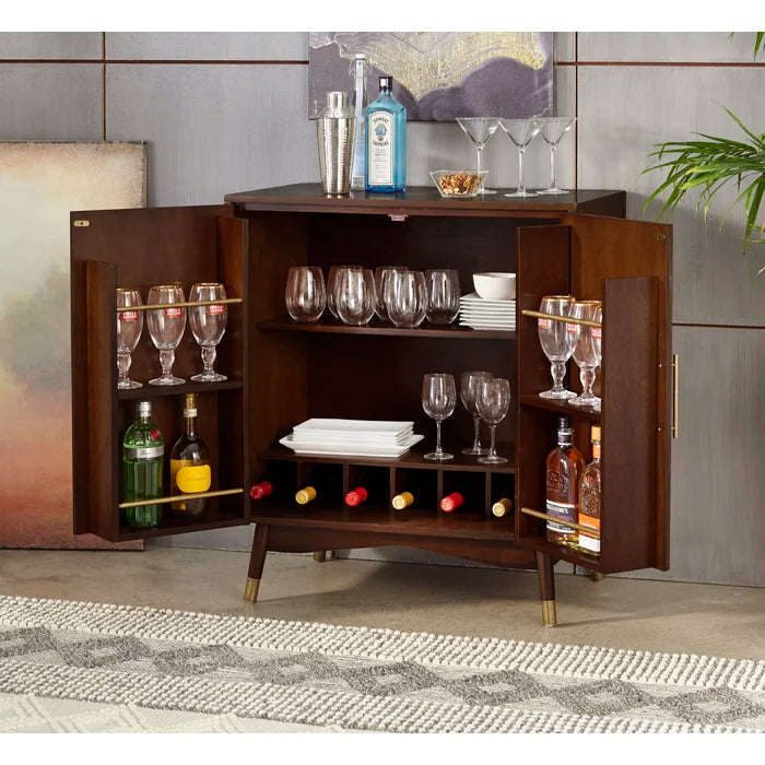 Swasey bar cabinet deals