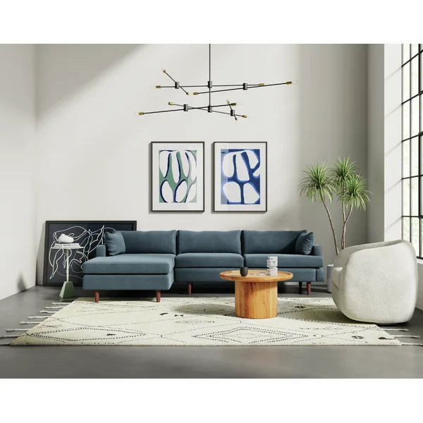 Natural Sydnee Solid Manufactured Wood Coffee Table Perfect for Living Room