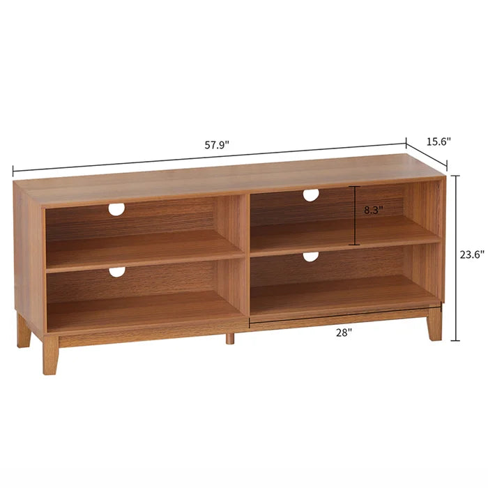 TV Stand for TVs up to 65" Modern Charm to your Living Room Indoor Furniture