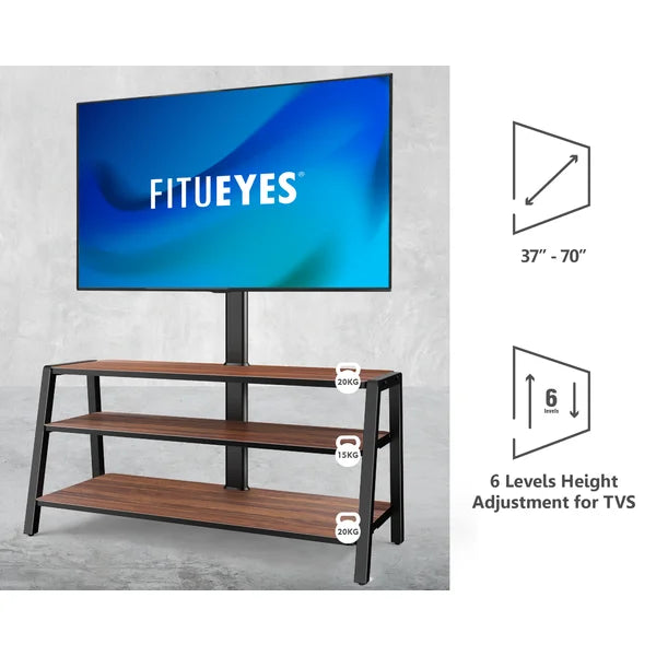 TV Stand for TVs up to 70" 2-in-1 TV Stand With Mount