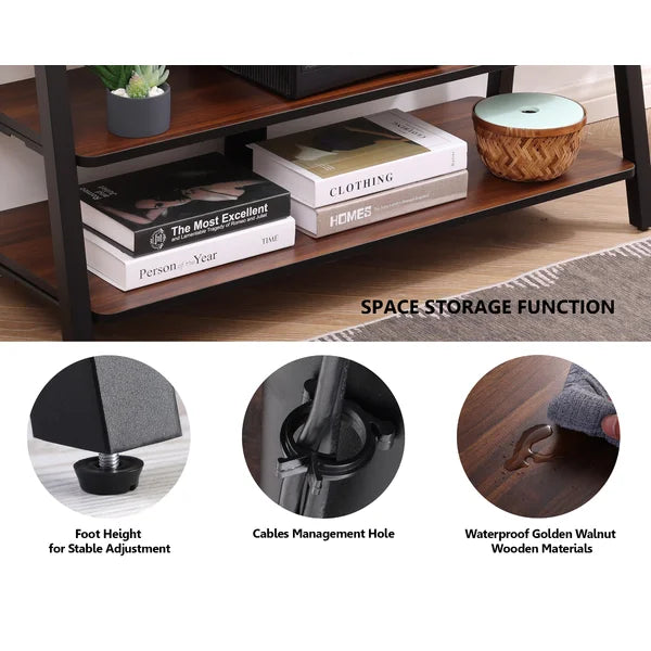 TV Stand for TVs up to 70" 2-in-1 TV Stand With Mount