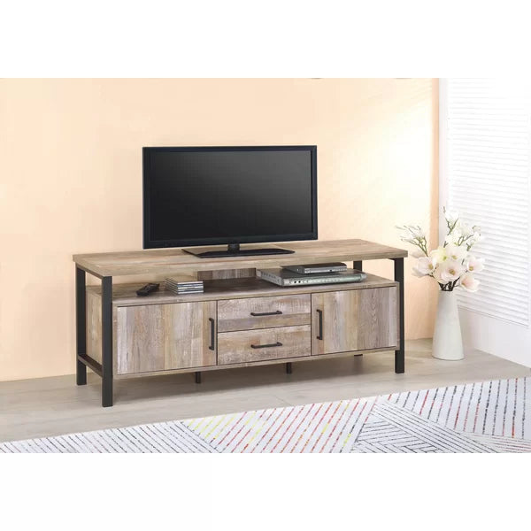 Tafolla TV Stand for TVs up to 65" Cable Management Perfect Organize Space