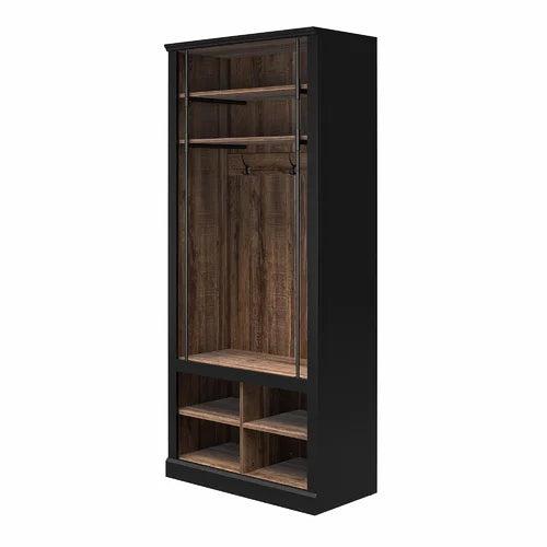 Tamera 32'' Wide Hall Tree with Bench and Shoe Storage Design