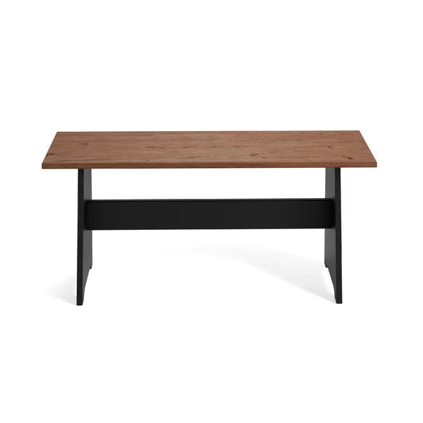 Solid Wood Tamins 6 - Person Counter Height Breakfast Nook Dining Set Classic Style