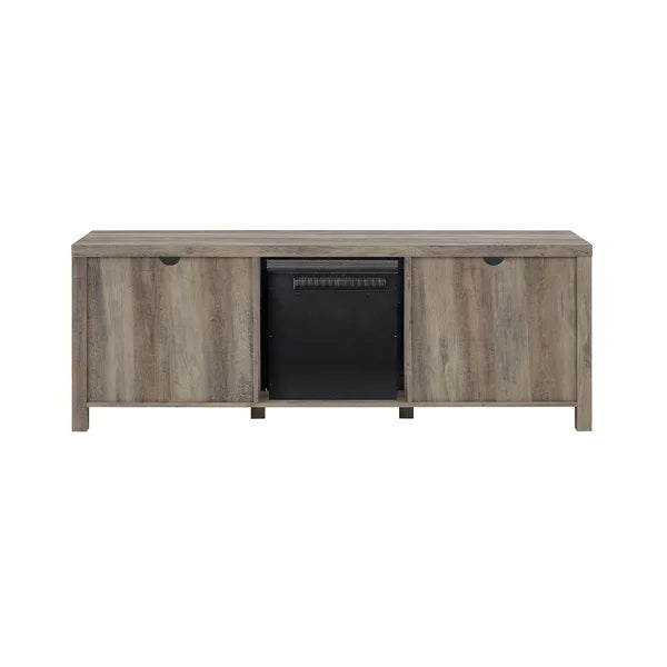 Tansey TV Stand for TVs up to 85" with Fireplace Included with Cable Management Farmhouse Charm