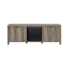Tansey TV Stand for TVs up to 85" with Fireplace Included with Cable Management Farmhouse Charm