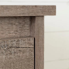 Weathered Oak Tassio 5 Drawer 29.75'' W Chest Easy Assembly