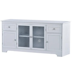 White Tazaya 27.6'' Tall Wood Accent Chest Offer Plenty Storage Space