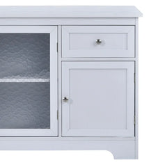 White Tazaya 27.6'' Tall Wood Accent Chest Offer Plenty Storage Space