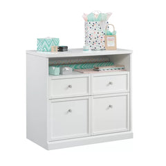 Solid Wood Teannan 30.12'' Tall Accent Cabinet Perfect Organize