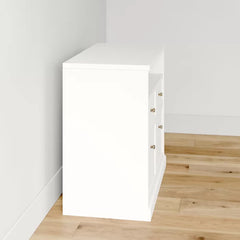 Solid Wood Teannan 30.12'' Tall Accent Cabinet Perfect Organize