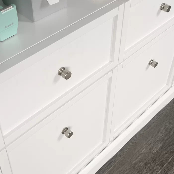 Solid Wood Teannan 30.12'' Tall Accent Cabinet Perfect Organize