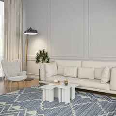Teasley 4 Piece Coffee Table Set with Tray Top Contemporary Style Perfect for Living Room
