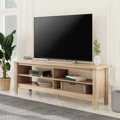 Oak Terraza TV Stand for TVs up to 65" Crafted from the Classic Finish