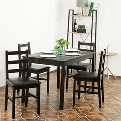 Solid Wood Texel 4 - Person Beech Solid Wood Dining Set Perfect for Ding Room