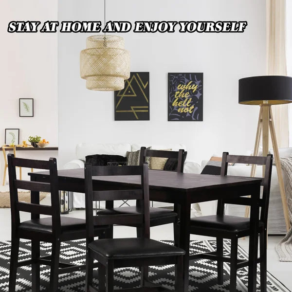 Solid Wood Texel 4 - Person Beech Solid Wood Dining Set Perfect for Ding Room