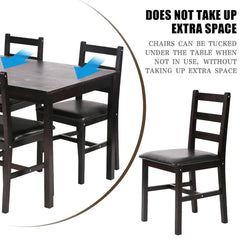 Solid Wood Texel 4 - Person Beech Solid Wood Dining Set Perfect for Ding Room