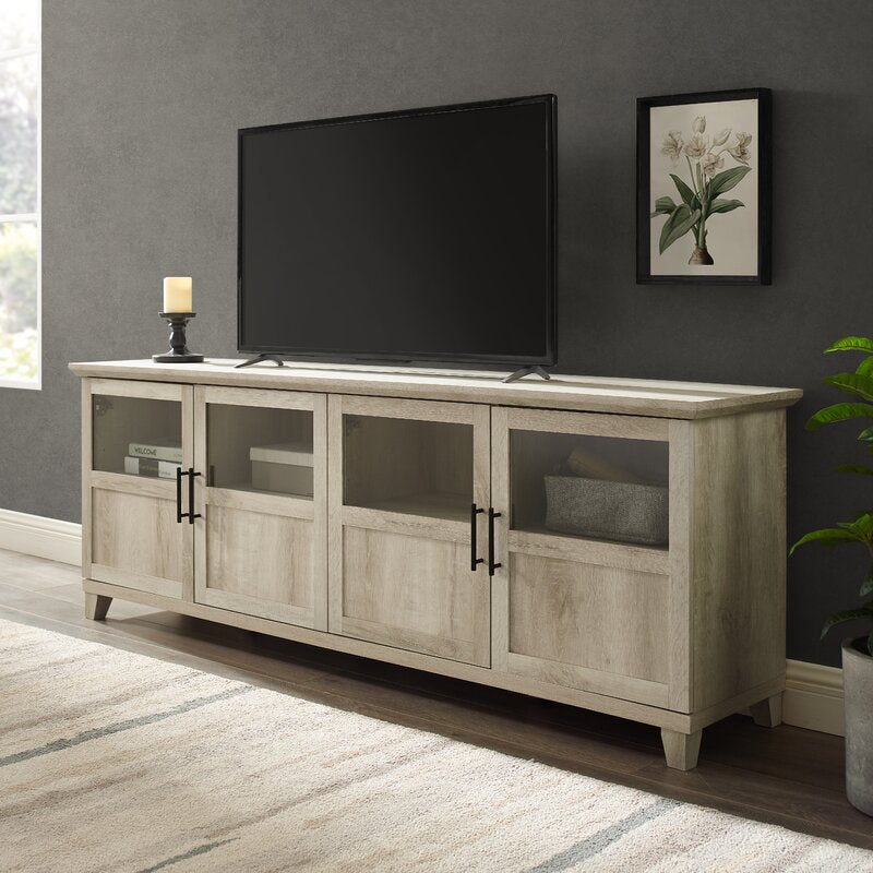 White Oak Indoor Furniture Timpson TV Stand for TVs up to 80