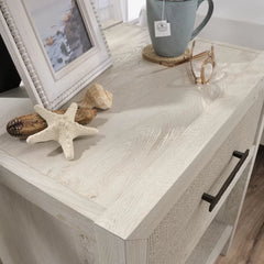 Tisdall 25.83'' Tall 1 - Drawer Nightstand in Chalked Chestnut