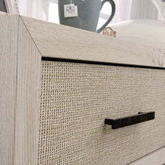 Tisdall 25.83'' Tall 1 - Drawer Nightstand in Chalked Chestnut