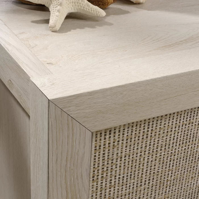Tisdall 25.83'' Tall 1 - Drawer Nightstand in Chalked Chestnut