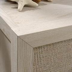 Tisdall 25.83'' Tall 1 - Drawer Nightstand in Chalked Chestnut