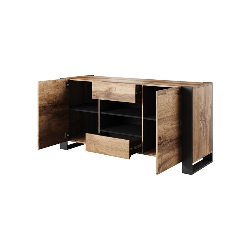 64.5'' Wide 2 Drawer Sideboard Perfect For Those in Need Of Living Room Storage