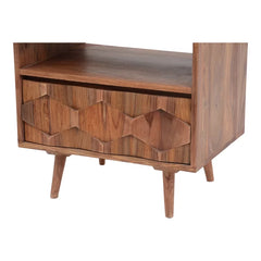 Traverse 22'' Tall 1 - Drawer Solid Wood Bachelor's Chest in Natural