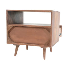 Traverse 22'' Tall 1 - Drawer Solid Wood Bachelor's Chest in Natural