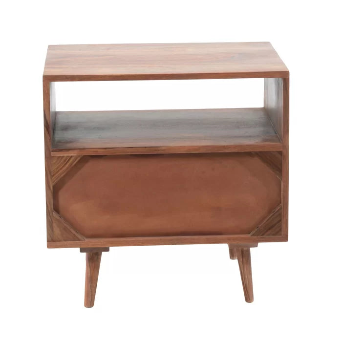 Traverse 22'' Tall 1 - Drawer Solid Wood Bachelor's Chest in Natural