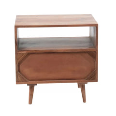 Traverse 22'' Tall 1 - Drawer Solid Wood Bachelor's Chest in Natural