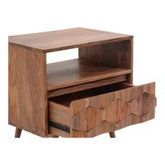Traverse 22'' Tall 1 - Drawer Solid Wood Bachelor's Chest in Natural