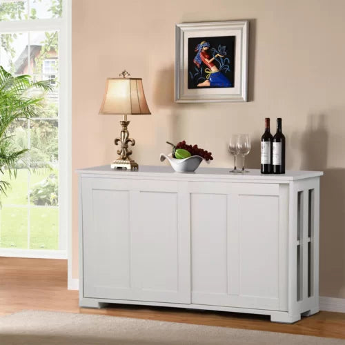 Trinh 42'' Wide Sideboard Easy Sliding Doors an Adjustable Shelf