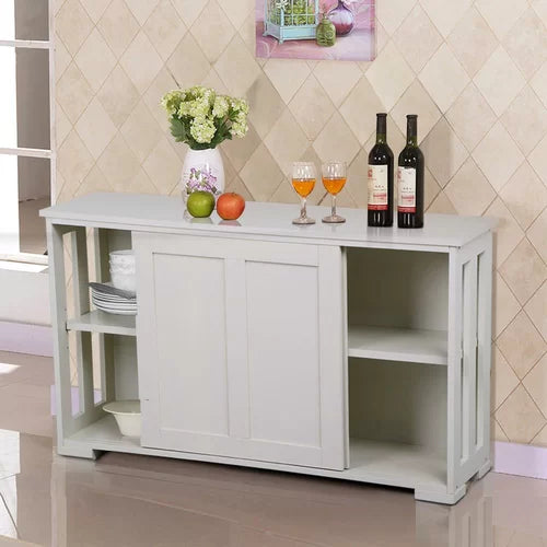 Trinh 42'' Wide Sideboard Easy Sliding Doors an Adjustable Shelf