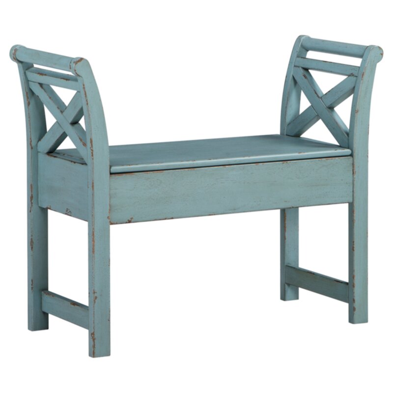 Tucker Wood Storage Bench Cleverly Designed with Hidden Storage space
