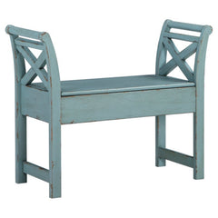 Tucker Wood Storage Bench Cleverly Designed with Hidden Storage space