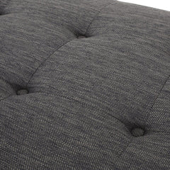 Tufted Armless Lounge Contemporary Addition to your Living Room Space Two-Armed Chaise Lounge is the Perfect Spot to Stretch Out in Relaxation