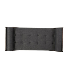 Tufted Armless Lounge Contemporary Addition to your Living Room Space Two-Armed Chaise Lounge is the Perfect Spot to Stretch Out in Relaxation