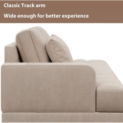 Tufted One Arm Chaise Lounge Perfect Addition To Any Living Space Looking To Add A Bit of A Traditional Flair Comfort to Any Room