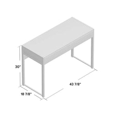 Espresso Turville Desk Features a Clean Modern Design