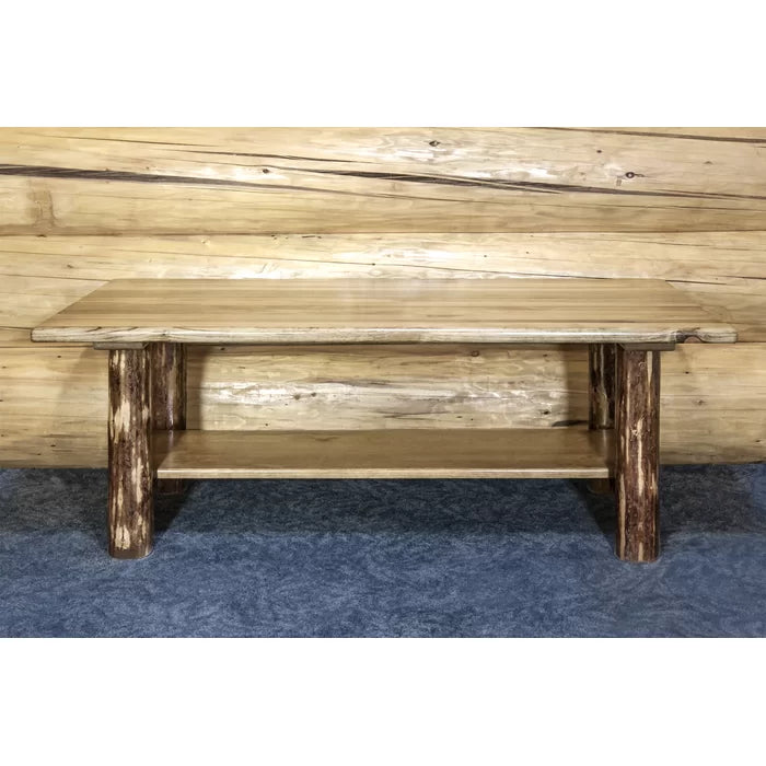 Tustin Solid Wood 4 Legs Coffee Table Perfect for Living Room