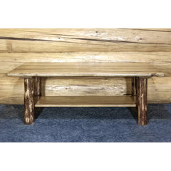 Tustin Solid Wood 4 Legs Coffee Table Perfect for Living Room
