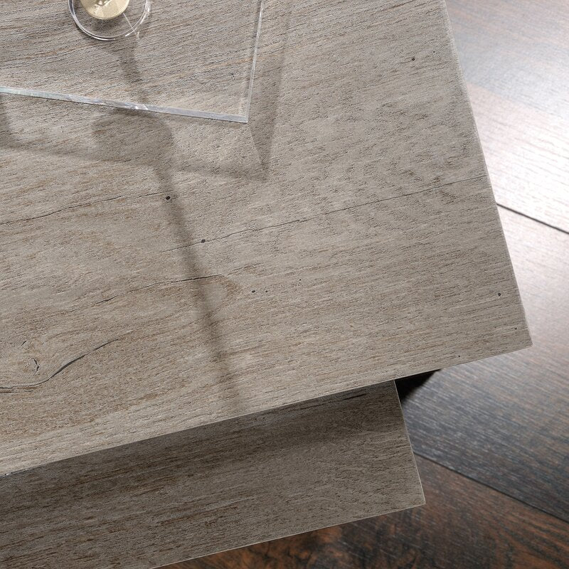 23.81'' Tall Sled Nesting Tables One Small and One Large Table Create A Space-Saving Storage Solution that is Perfect for Any Room