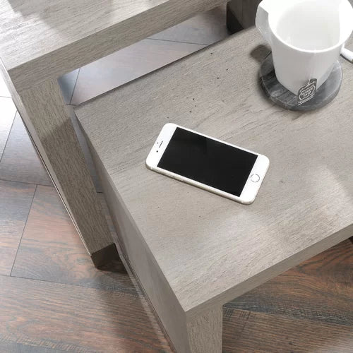 Tylor 23.81'' Tall 2 Piece Sled Nesting Tables Small and Large Perfect for Any Room