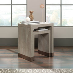 23.81'' Tall Sled Nesting Tables One Small and One Large Table Create A Space-Saving Storage Solution that is Perfect for Any Room