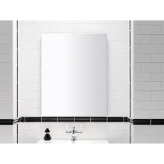 30" H x 20" W x 4.75" D Aluminum Medicine Cabinet Adjustable Magnifying Mirror Slow-Close Door