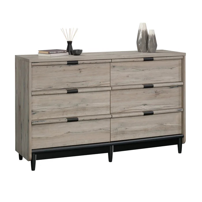 Verlin 6 Drawer 59.69'' W Double Dresser Style and Storage All in One