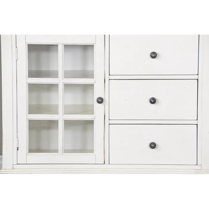 46'' Wide 4 Drawer Server Solid Manufactured Wood Perfect Organize